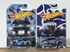 Hot Wheels Camo Series Lot 2X ‘67 Shelby GT500 & Tail Dragger HTF