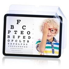 2 Pack Anti Light Screen Protector Compatible with A-iPad 10.9 2022-2025 Blue