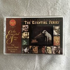 The Essential Series Country Music Various Artists Cassette, 1996, RCA Records 
