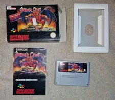 Demon´s Crest für Snes ovp.