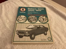 Autobooks - Datsun 1000 , 1200 , 120Y , Owners Workshop Manual 1968 - 1978