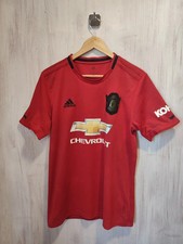 Manchester United 2019 2020 home Size M Adidas soccer shirt jersey football kit