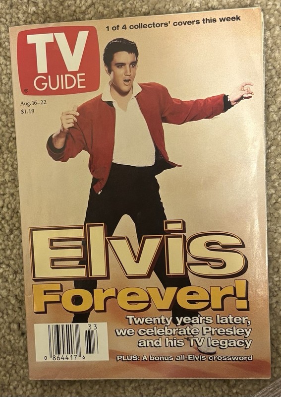 ELVIS FOREVER!    TV Guide    August  1997   #2316   ELVIS PRESLEY