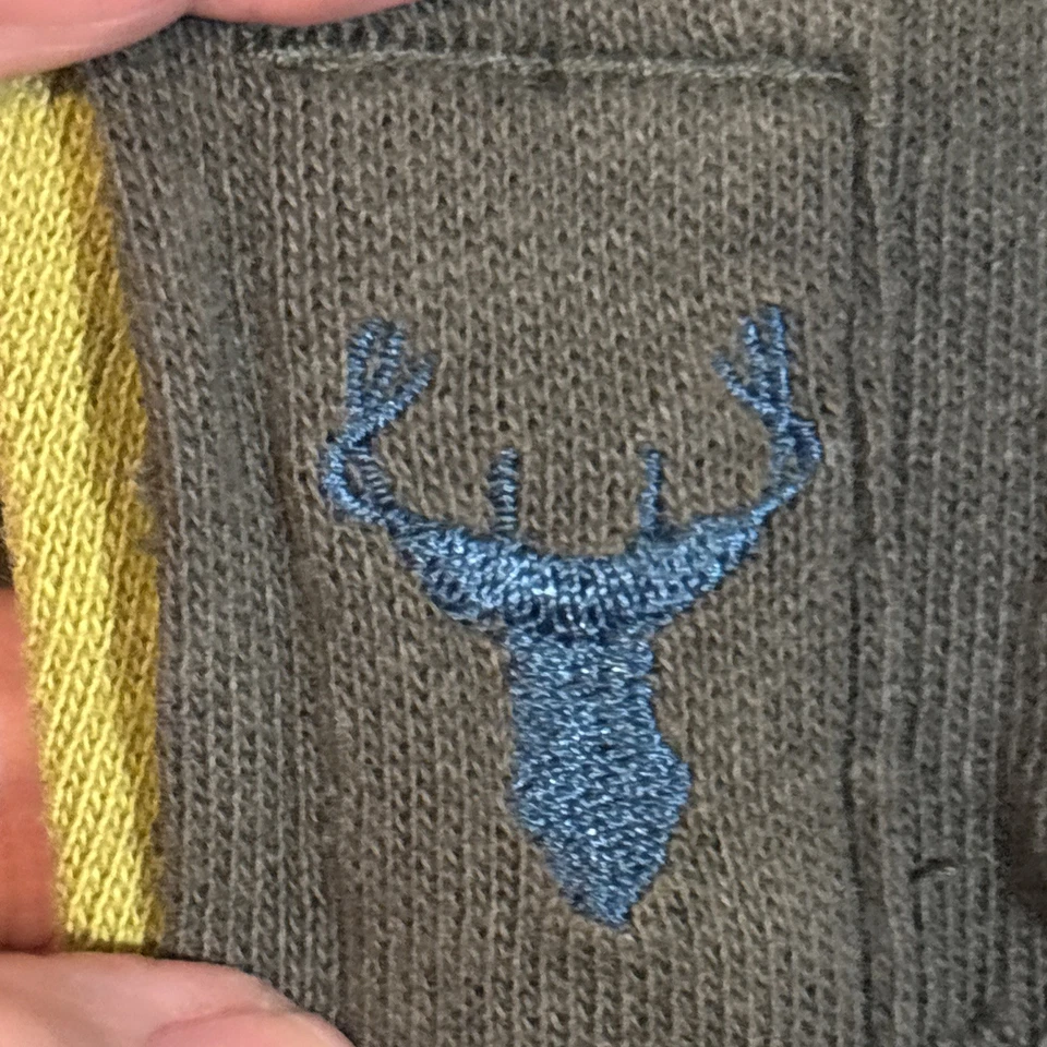 Sudadera con capucha de algodón Free People a rayas verdes talla L Foto 3 de 4