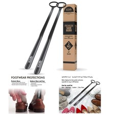 30" Durable Long Handle Shoe Horn - Perfect Gift for Seniors, Men,  Women
