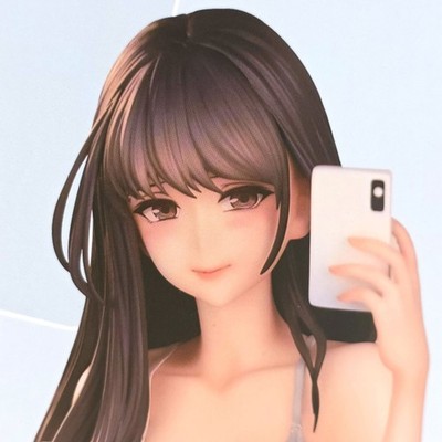 Selfie Girl Deluxe Premium Edition Full Set Anime Manga PVC Figur
