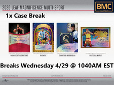 Harold Carmichael 2026 Leaf Magnificence Multi-Sport 1x Case Break #1