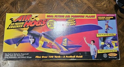 New (Open Box) Air Hogs Air Pressure Engines Sky Shark (1998)