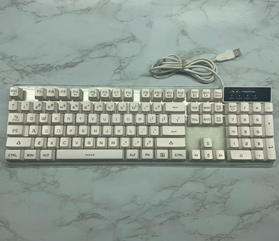 MageGee K1 Mechanical LED Backlit Gaming Keyboard USB Wired Exelent Condition