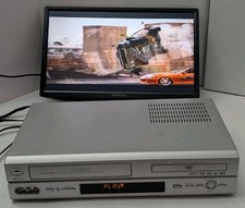 Daewoo DVD VCR Combo Player DV-6T955B 6 Head Working No Remote