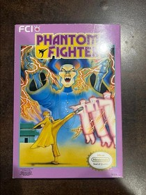 Phantom Fighter Nintendo NES Complete CIB with Poster - MINTY!!