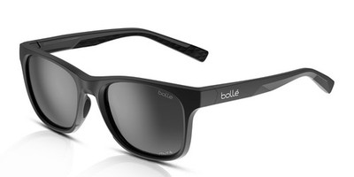 Bollé Sonnenbrille Esteem BS051009 Schwarz Matt/Volt+ Grau Polarisierte UV400