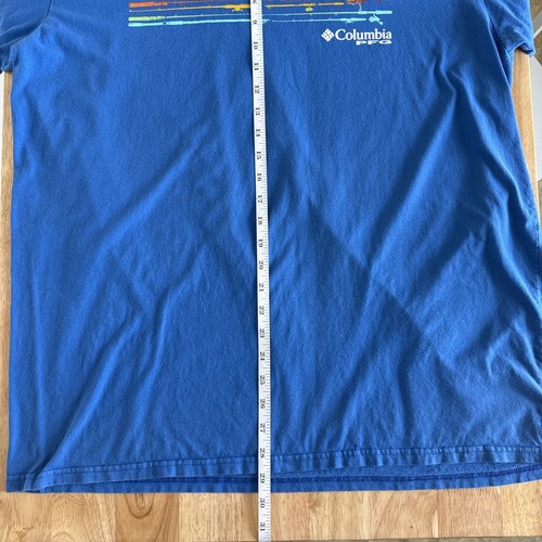 Columbia PFG Camiseta Adulto Talla 2XL Azul Pesca Camiseta Carretes - Imagen 6 de 9