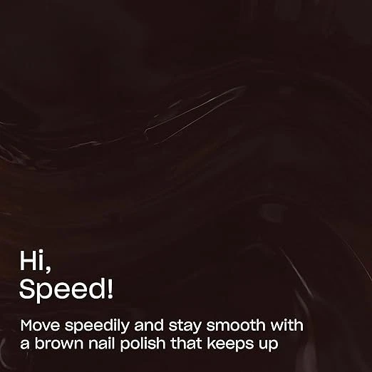 OPI RapiDry Hi, Speed! | Opaque Dark Brown Crème Quick Dry Nagellack | Vegan, - Bild 2 von 4