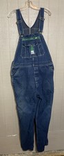 VTG Liberty Bib Overalls Workwear Blue Denim Mens Tag 41x32