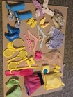 Huge Lot Of Vintage Doll Clothes  And Accessories Barbie