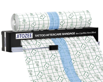 #ad #ad Tattoo Aftercare Bandage 6#x27;#x27; x 2.2yd with 6.5 ft x 6 in 2 m x 15 cm $17.99