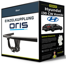 Starre Anhängerkupplung für HYUNDAI i30 CW Kombi 06.2012-06.2017 Typ GD Oris NEU