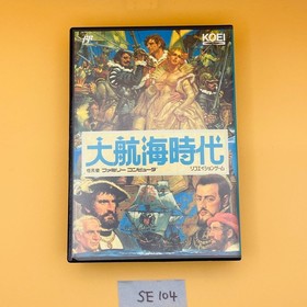 ◇SE104 NES Daikoukai Jidai Nintendo Famicom Japanese Tested Working very Good