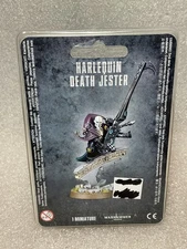 HARLEQUIN DEATH JESTER  New In Blister Warhammer 40k Games Workshop