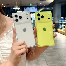 Clear Soft Shockproof Case For iPhone 17 16 15 14 13 12 11 Protective Cover