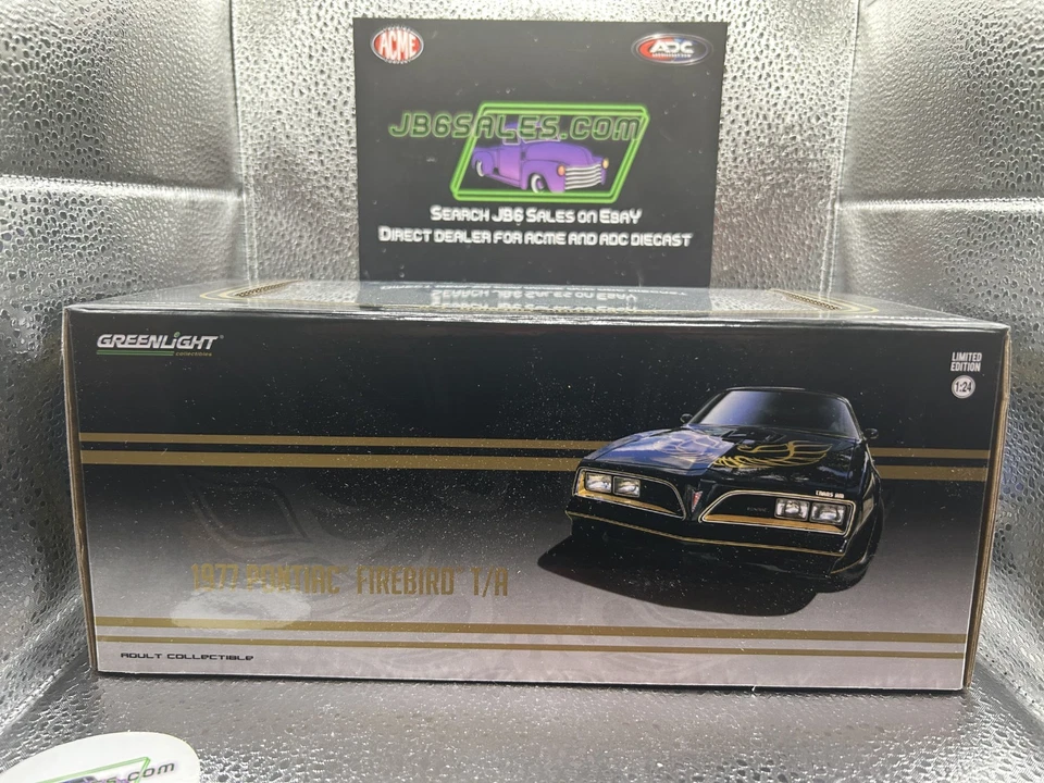 Greenlight 1/24 1977 Pontiac Firebird Trans Am - Bandit - 84036 - Image 4 of 4