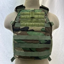 London Bridge LBX-0300-S Woodland M81 Small Modular Plate Carrier God’s Plaid