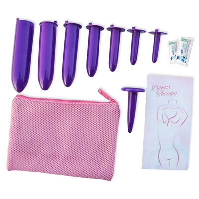 Vaginal Dilator Set Vaginismus Pelvic Kegel Tightener With Lube Ebay