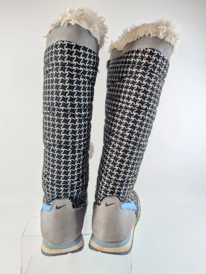 Tênis Nike Winter Hi 3 Premium Botas Femininas Tamanho 8.5 Pele Sintética 14” 333619-041 - Imagem 3 de 4