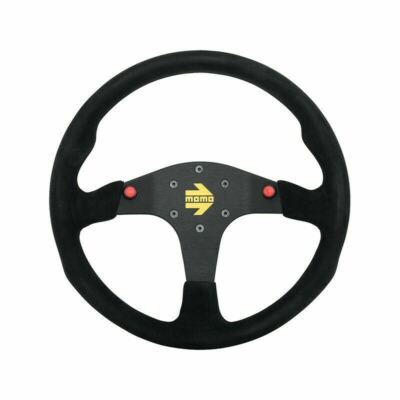 MOMO Steering Wheel Mod 80 Black Suede 350mm  ''US MOMO Dealer''