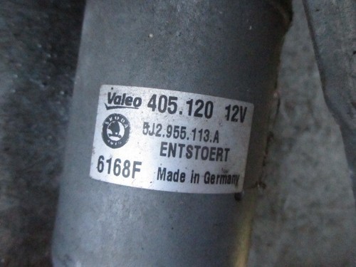 Skoda Fabia MK2 2008 motor limpiaparabrisas y acoplamiento 5J2955113A - Imagen 5 de 5