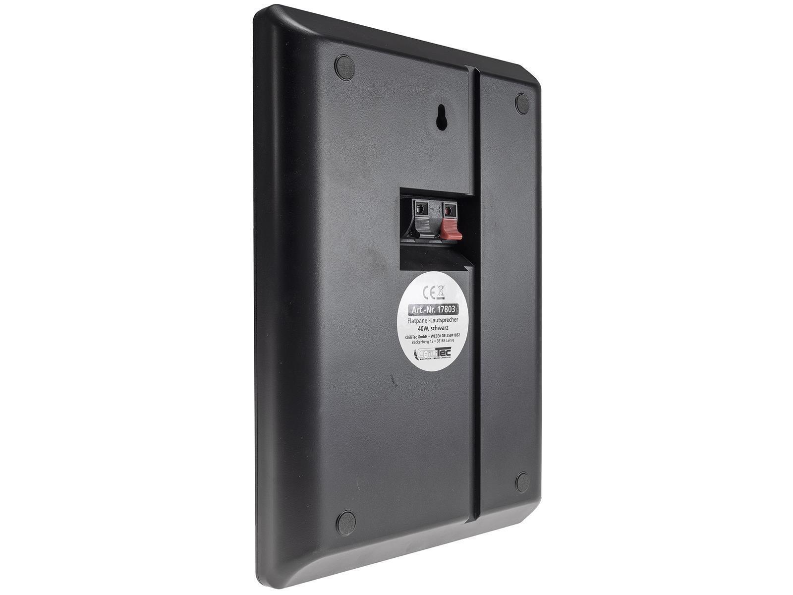 Thumbnail - Lautsprecher Flatpanel 40w Schwarz Surround, 4 Ohm, 86db, 2-wege