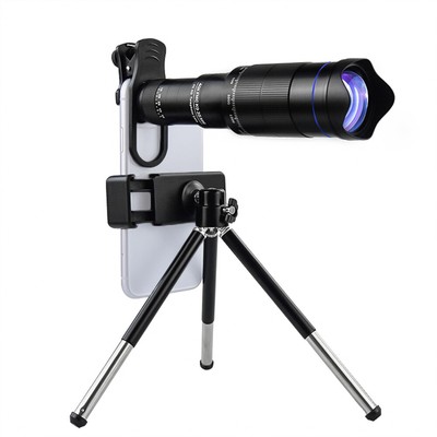 40X   Telephoto Lens Kit with Lens Clip +  Holder + Z1O3