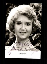 Gusti Wolf R�del Autograph Card Original Signed # BC 61892