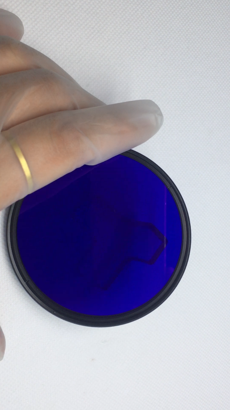 Various sizes UVIR Camera Filter Photography ZB1 B390 Violet Blue