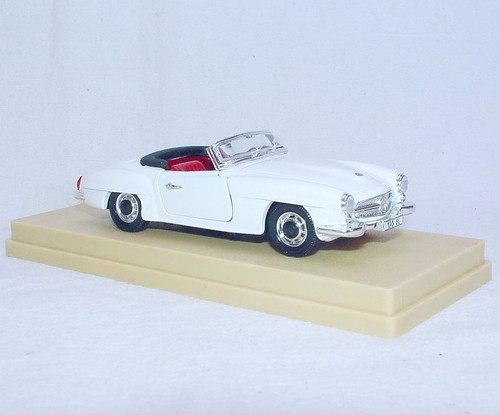 Rio Italy 1:43 MERCEDES-BENZ 190 SL CABRIO SPORTSCAR 1955 Model Car MIB`90 RARE! - Picture 7 of 9