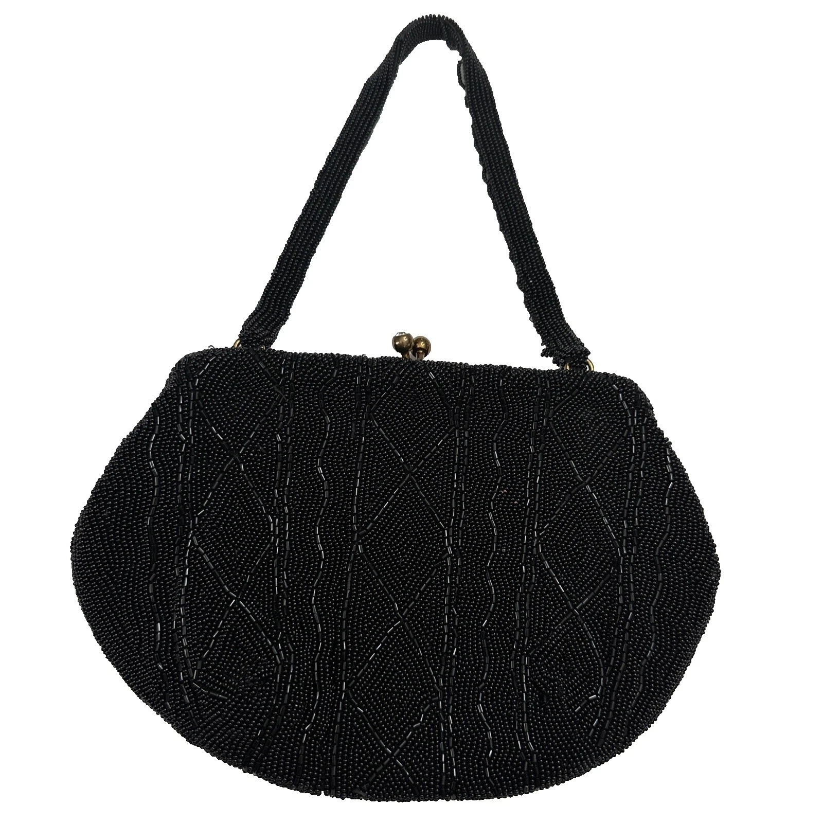 Bolsos vintage con cuentas cóctel eveningwear, Bolsos y estuches