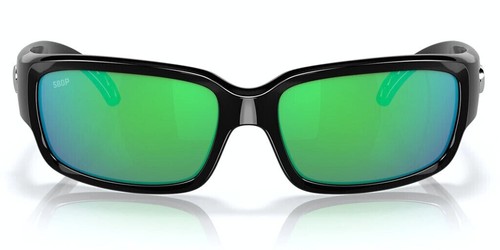 New Costa Dal Mar CABALLITO Sunglasses | Black / 580P Polar Green Mirror Lens - Picture 5 of 7