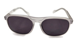 Vintage Frame Company The Creatchman by Corey Shapiro Black Flat Top Sunglasses Vintage Frames by Corey Shapiro Rude Metal Matte Black  main image 4