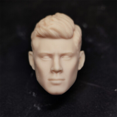 1/12 Scale Super Natural Dean Winchester Head Sculpt Unpainted Fit 6'' ML Figure