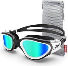 ZIONOR Swim Goggles, Upgraded G1 Polarized Swimming Goggles Anti-Fog for Men w