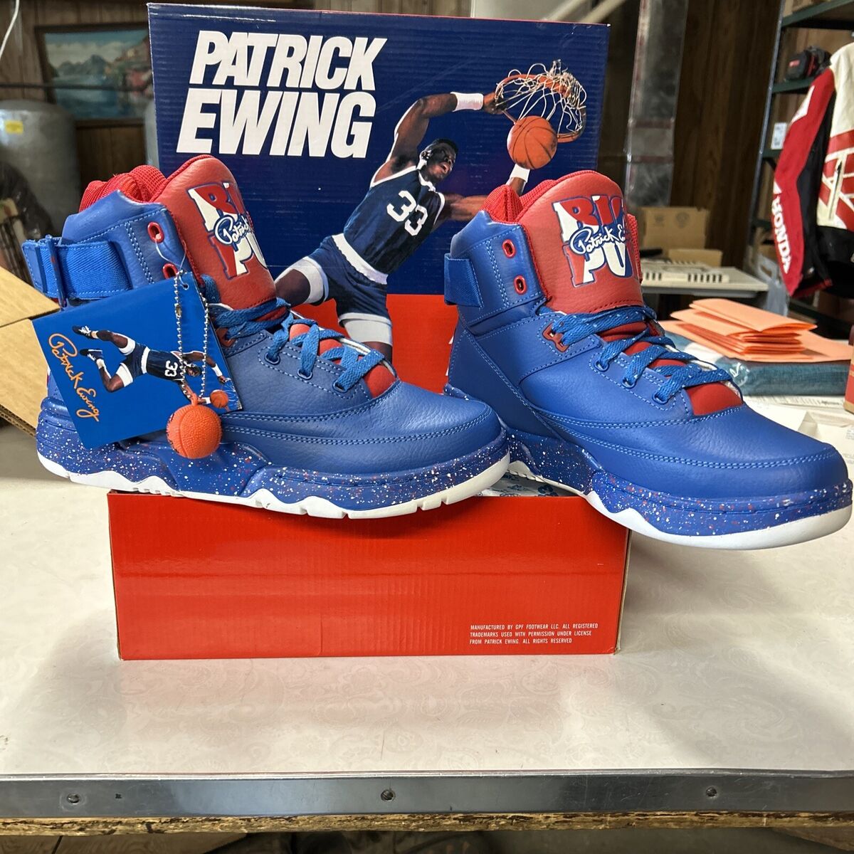 Ewing Athletics 33 Hi X Big Pun Puerto Rico Throwback Ewing Athletics 33 Hi X Big Pun Puerto Rico Throwback