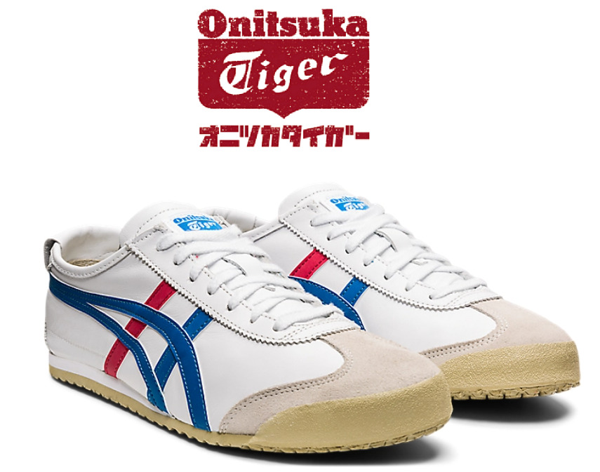 Veroorloven muis Leger Onitsuka Tiger MEXICO 66 WHITE/BLUE Men&#039;s/Unisex Sneakers Shoes US  Size 4-11 | eBay
