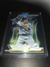 Topps Triple Threads Manny Machado Base Onyx SSP /50 Padres