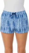 NWoT Jane and Bleecker Women's Sleep Short 2-pack Tie Dye Blue Size L 35 D288