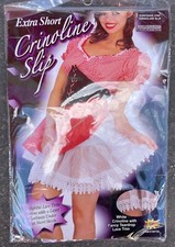 White Petticoat Crinoline Slip, Extra Short, Size L 14-16 , BRAND NEW, Forum