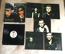 THEN JERICO - WHAT DOES IT TAKE 3-TRACK 12" c/w PORTRAITS, LONXG 223 (1989)EX/EX