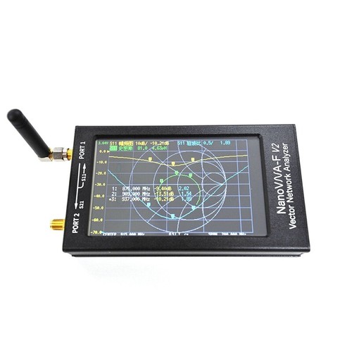 4.3 Inch 50KHz-3GHz NanoVNA-F V2 VNA Network Antenna Analyzer UHF HF VHF GOOD - Picture 5 of 13
