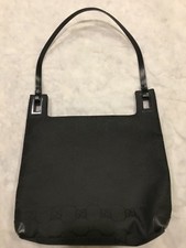 Vintage Black Gucci Shoulder Handbag