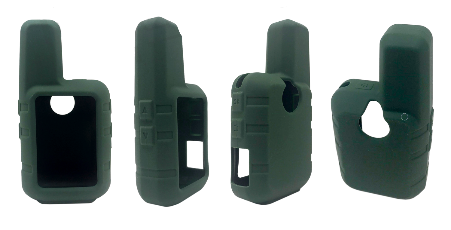 Tuff-Luv Custodia In Silicone Per Garmin InReach Explorer (Tutti I Modelli) | Nero Con Proteggi Schermo - 2
